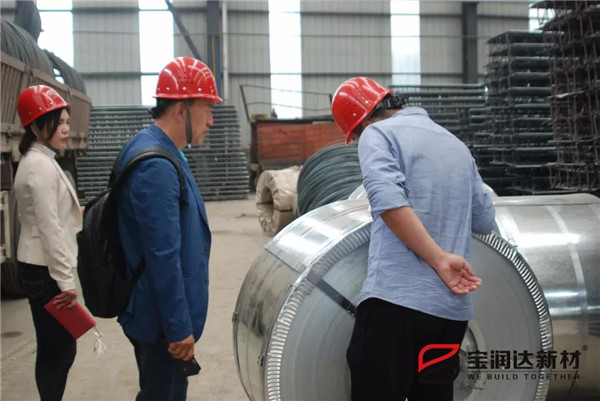 質(zhì)量保證，韓國客戶Shin再次訂購桁架樓承板8000米